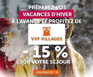 Bon plan VVF Villages : jusqu'à 15% de réduction sur vos vacances Ski avant Février