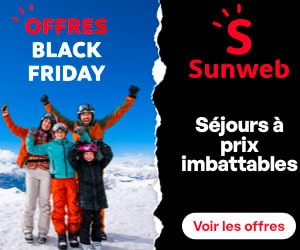 Bon plan Black Friday : des prix imbattables sur une sélection de séjours au ski + 100€ de réduction/réservation avec Sunweb Ski
